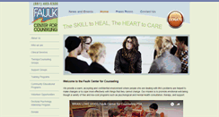 Desktop Screenshot of faulkcenterforcounseling.org